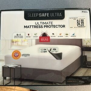 Sleep safe ULTRA mattress cover. Never taken out of box. Bought wrong size.